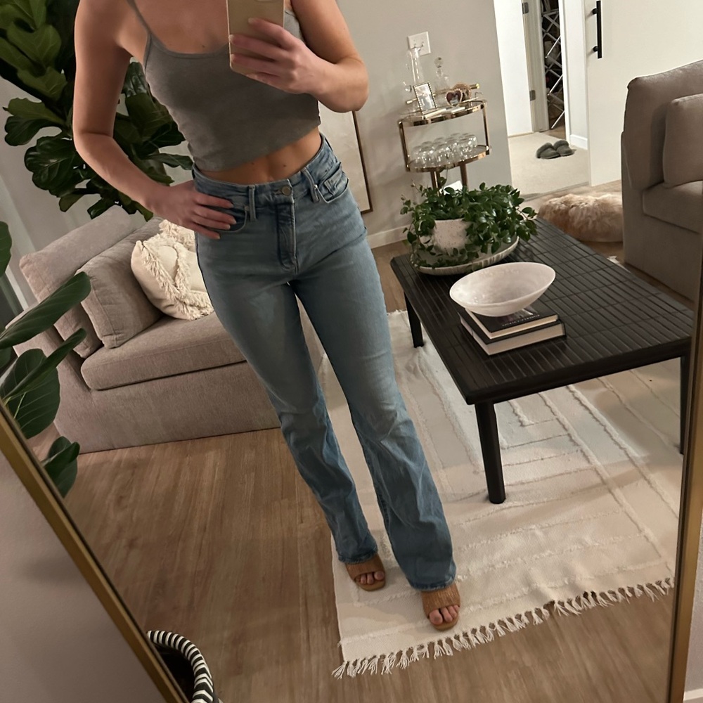 Good American Flare Jeans